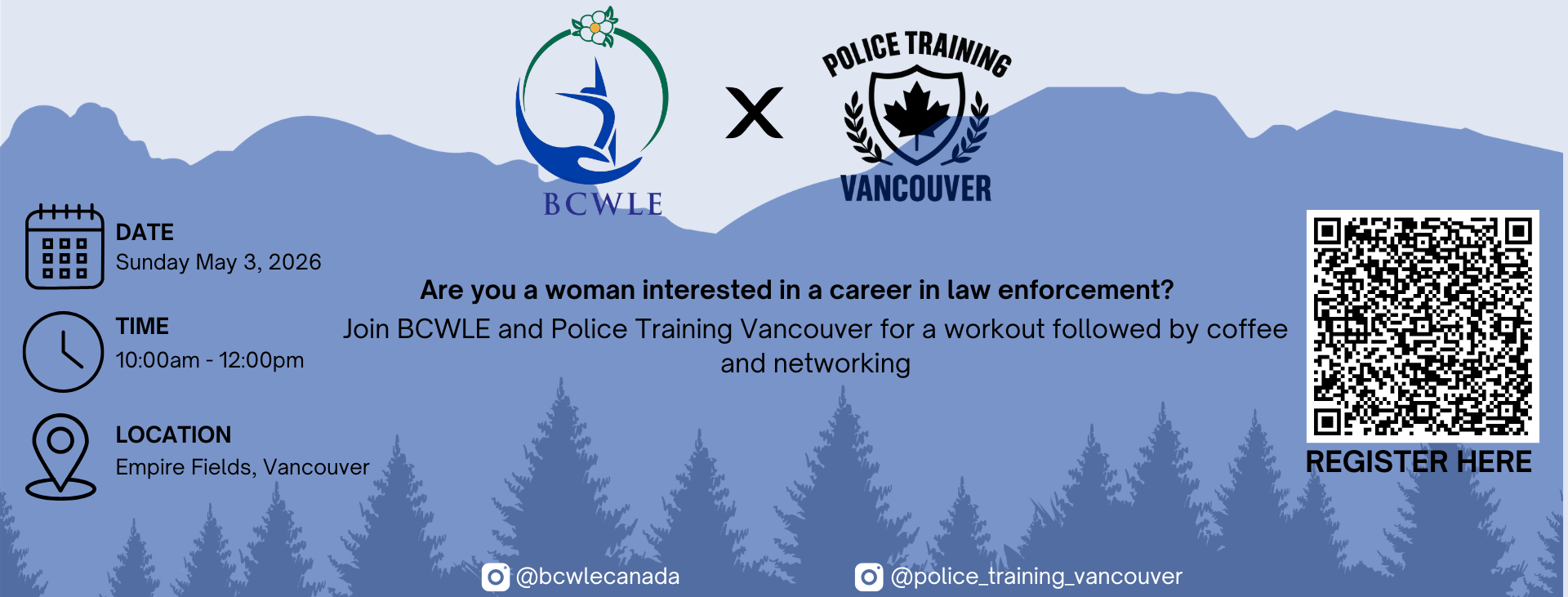 Hero Slider BCWLE x Police Training Vancouver Event